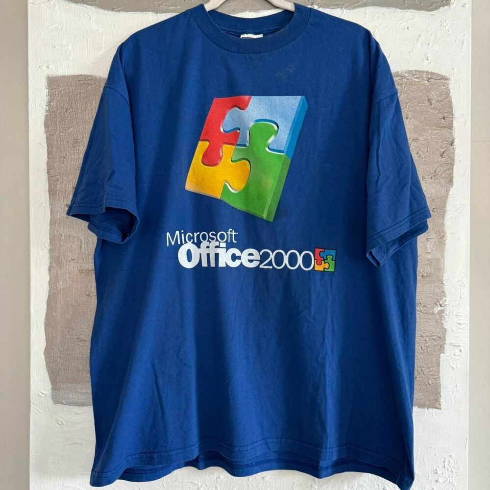 Microsoft Office Vintage 2000 tech tee